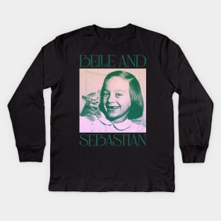 Belle & Sebastian - Retro Fanmade Kids Long Sleeve T-Shirt